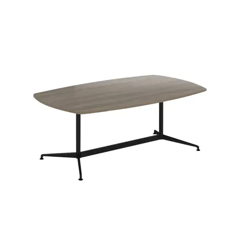 Loft Barrel Table - 2000 - Single Frame - Black - Nebraska Oak